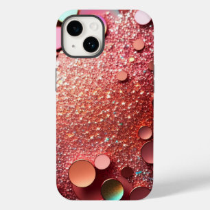 Ro Guld Glitter iPhone/iPad Mate Tuff Fodral
