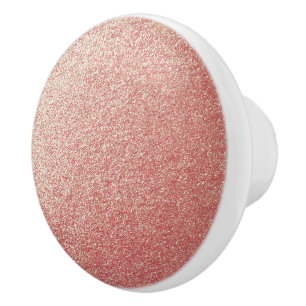 Ro Guld Glitter Knopp