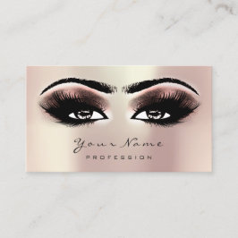 Ro Guld Glitter Makeup Artist Lash Red Bean Tidsbeställning Kort