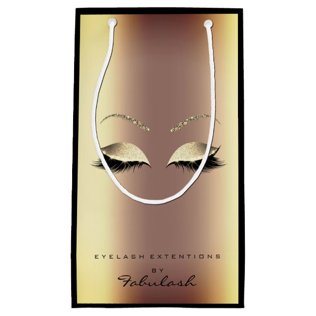 Ro Guld Glitter Makeup Lash Beauty Ombre (Framsidan)