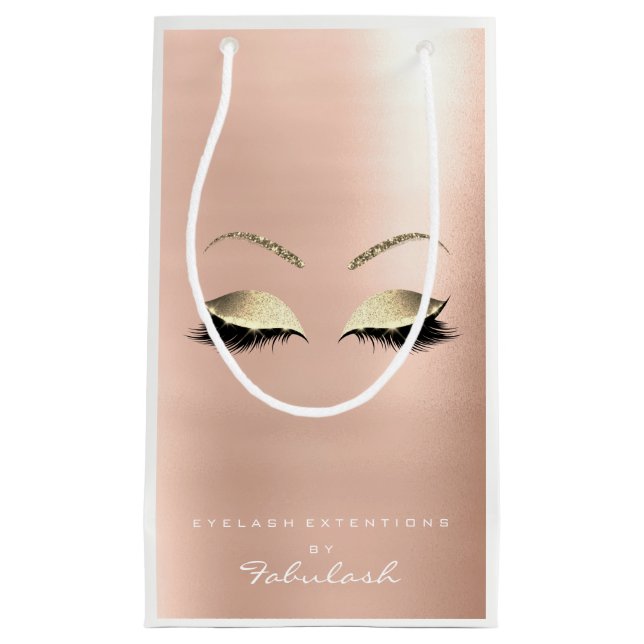 Ro Guld Glitter Makeup Lash Beauty White (Framsidan)