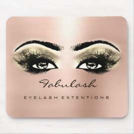 Ro Guld Glitter Namn Beauty Lash Makeup Musmatta