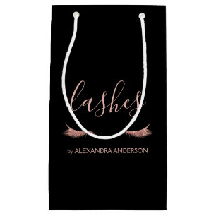 Ro Guld Glitter och Gnistra Eyelash