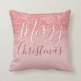 Ro Guld Glitter Ombre God jul Kudde