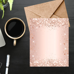 ro guld glitter pappra lakan