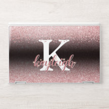 Ro Guld Glitter Skript Namn Gnistra Rosa Black