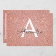 Ro Guld Glitter Sweet 16 Spara datumet