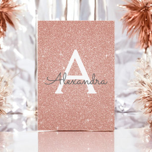 Ro Guld Glitter Sweet 16 Spara datumet Inbjudningar