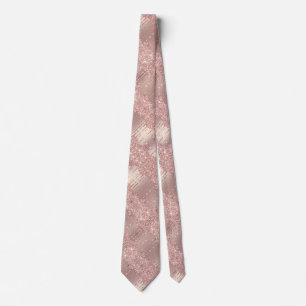 Ro Guld  Gnistra-drivrutiner i Glitter Neck Tie Slips