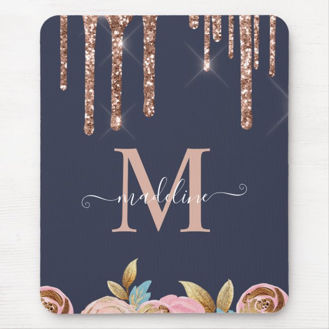 Ro Guld Gnistra Glam Glitter Drives Ipad Case Musmatta (Framsidan)
