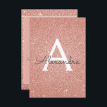 Ro Guld Gnistra Glitter 40:e födelsedag Party Inbjudningar<br><div class="desc">Ro Guld Gnistra Glitter Girly Födelsedagsfest Monogram Namn och första 40:e födelsedagsinbjudan. Denna 40-dagarsinbjudan är perfekt för Ro Guld Gnistra Glitter Girly Party att tittar fira i Rosa ros Guld.</div>