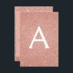 Ro Guld Gnistra Glitter 50:e Födelsedagsfesten Inbjudningar<br><div class="desc">Ro Guld Gnistra Glitter Girly Födelsedagsfest Monogram Namn och Initial 50 Födelsedagsfest inbjudan. Denna 50-dagarsinbjudan är perfekt för Ro Guld Gnistra Glitter Girly Party att tittar fira i Rosa ros Guld. Anpassade matchande produkter kan på begäran skapas av Designer.</div>