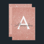 Ro Guld Gnistra Glitter 60:e Födelsedagsfesten Inbjudningar<br><div class="desc">Ro Guld Gnistra Glitter Girly Födelsedagsfest Monogram Namn och Initial 60 Födelsedagsfest inbjudan. Denna 60-dagarsinbjudan är perfekt för Ro Guld Gnistra Glitter Girly Party att tittar fira sextioårsjubileet i Rosa ros Guld. Anpassade matchande produkter kan på begäran skapas av Designer.</div>