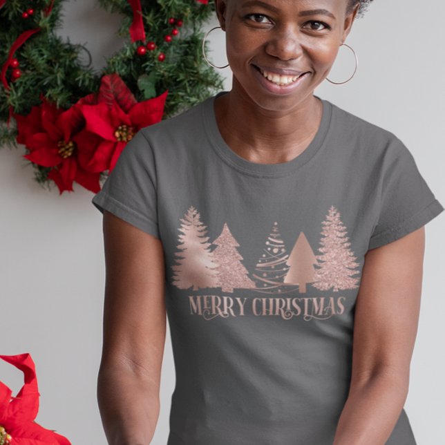 Ro Guld God jul Träd Helgdag T Shirt (Skapare uppladdad)