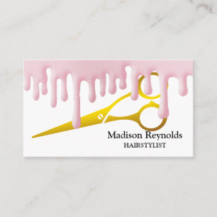 Ro Guld - Guld Hair Stylist Sissor Salon Visitkort