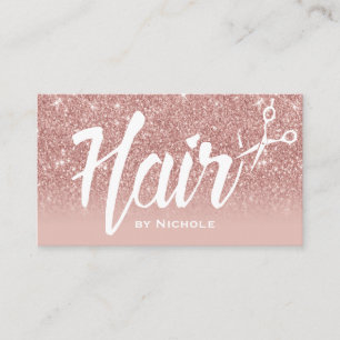 Ro Guld Hair Stylist Hairdresser Salon Visitkort