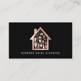 Ro Guld House Städning Services Visitkort