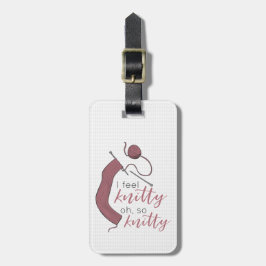 Ro Guld I känner Knitty.. Bagagebricka