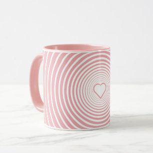 Ro Guld-kaffe Mugg med hjärta