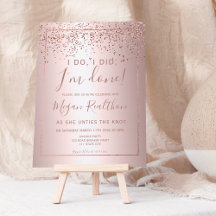 Ro guld konetti metallskilsmässa party