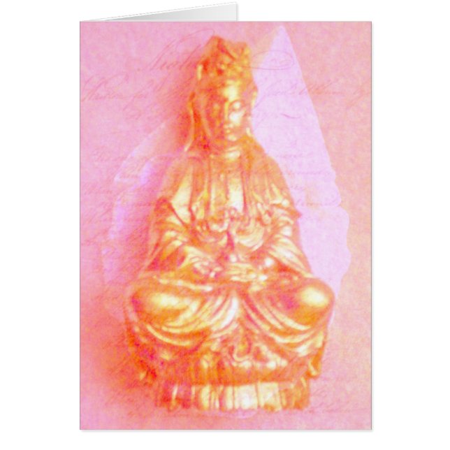 Ro-Guld Kwan Yin kort (Framsidan)