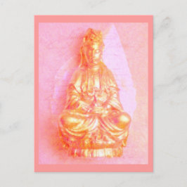 Ro-Guld Kwan Yin vykort