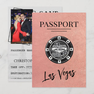 Ro Guld Las Vegas-passet Spara datumet