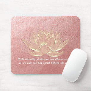 Ro Guld Lotus Yoga Meditation Instruktör citerar Musmatta