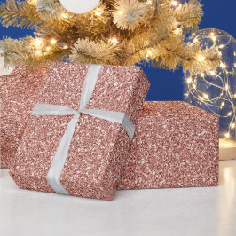 Ro Guld Luxe Glitter   Presentpapper