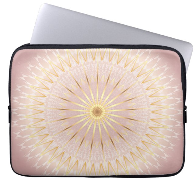 Ro Guld Mandala Laptop Sleeve (Framsidan)