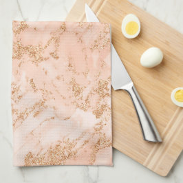 Ro Guld Marble Glitter Kökshandduk