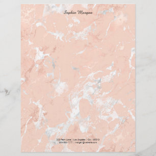 Ro Guld Marble, Namn/Contact Info in Black, Vs 2