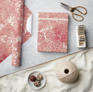 Ro Guld Marble Struktur Presentpapper