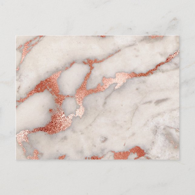 Ro Guld Marble Struktur Vykort (Framsida)