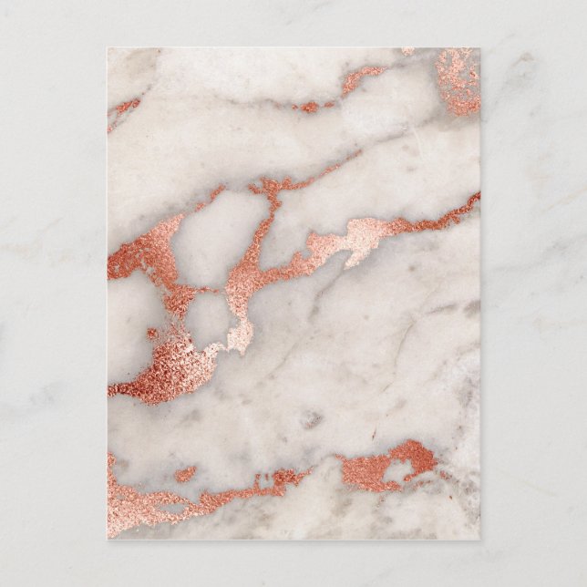 Ro Guld Marble Struktur Vykort (Framsida)