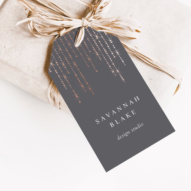 Ro Guld Marquee Business Presentetikett (Skapare uppladdad)