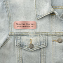 Ro Guld medarbetare i Namn bricka