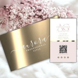 Ro Guld Metallic Grace Visitkort