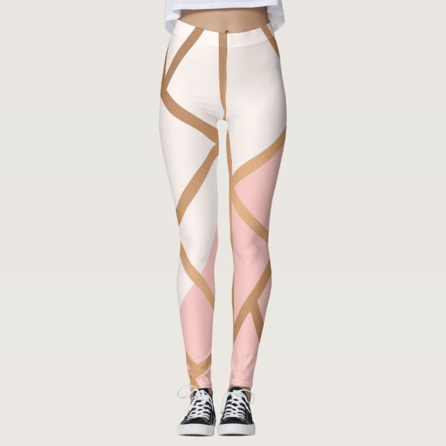 Ro Guld Mosaic Leggings (Framsida)