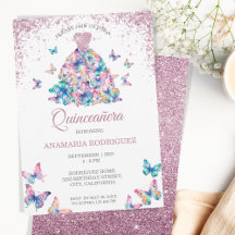 Ro Guld Moukling Butterflies Gown Quinceanera