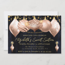 Ro Guld och Guld Julbular Söt 16