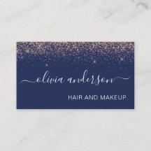 Ro Guld och havsabborre Glitter Hair Makeup Salon