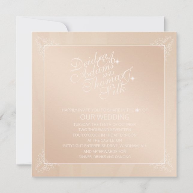 Ro Guld och  inbjudningar (Baksida)