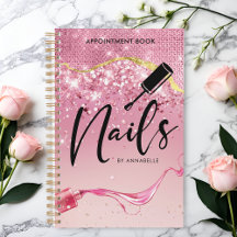 Ro Guld och Rosa Nagel med liten Möte Bok
