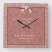 Ro Guld och Snyggt Glitter 1:a Bröllop