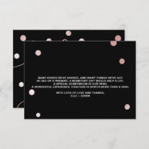 Ro Guld och Svarta havet | Glam Bröllop Wishing we