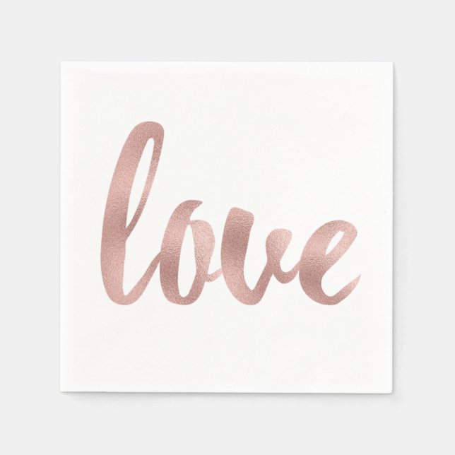 Ro guld pappersservett (Framsidan)