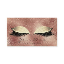 Ro Guld Peach Öga Lash Glitter Makeup
