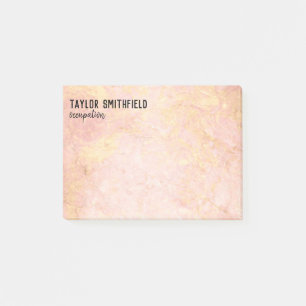 Ro Guld Personlig Post-it Block