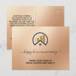 Ro Guld | Red Färg Real Gods Vykort